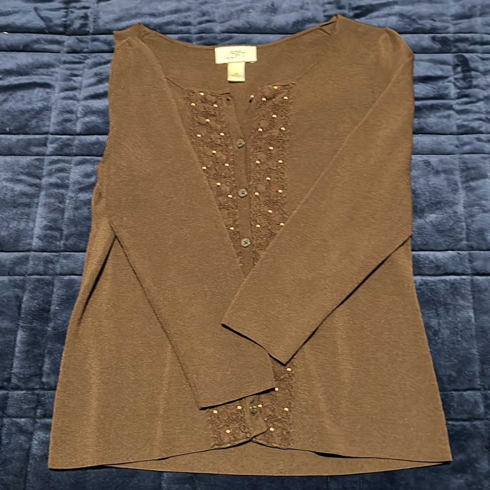 Brown Button Down - image 3